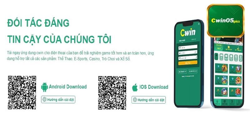 Ứng dụng Cwin có nhiều ưu điểm vượt trội