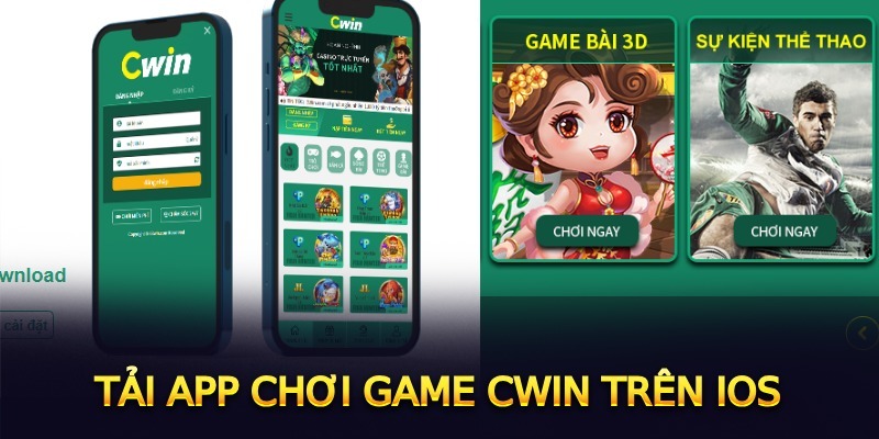 Tải App Cwin cho điện thoại iOS cực dễ